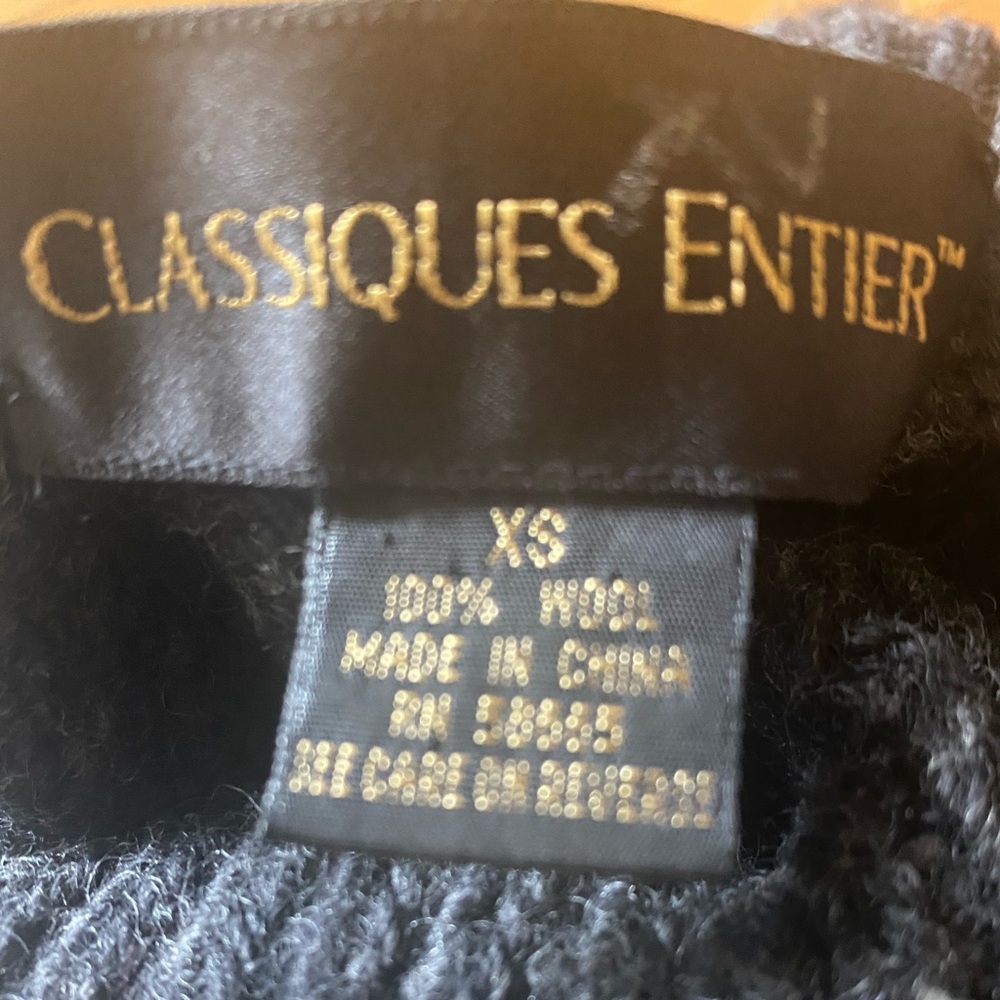 Classiques Entier Wool Pullover Turtleneck Sweater - image 4